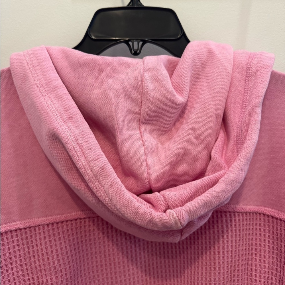 Aerie Cropped Waffle Hoodie - Picture 5 of 13